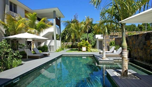 Coin De Paradis Luxury Beachfront Apartment Mauritius ภายนอก รูปภาพ